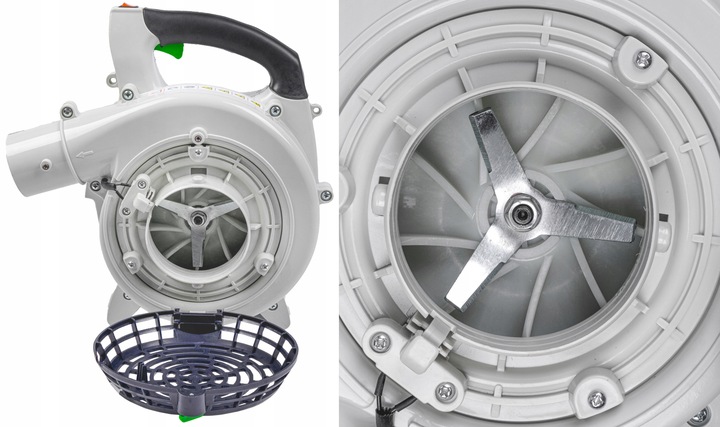 DMUCHAWA SPALINOWA 750 W OGRODOWA DO LIŚCI 50L ODKURZACZ ROZDRABNIACZ