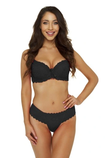 Majtki Stringi figi damskie bawełna koronkowe 6pak