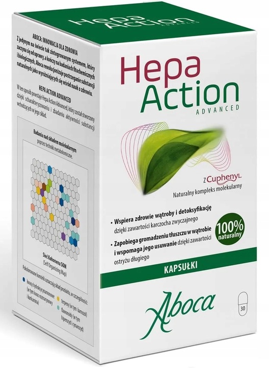 HEPA ACTION Advanced 30 kaps. ABOCA na Wątrobę
