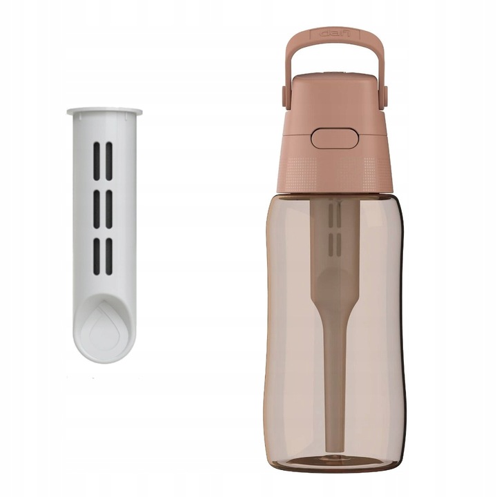 DODA & DAFI SOLID 0,5 Butelka filtrująca barwiona Mocha Mousse