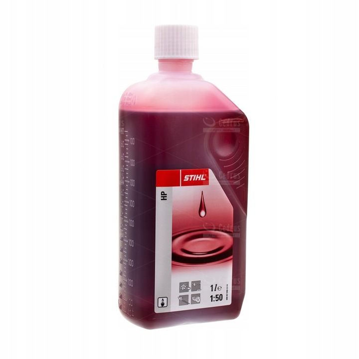 Oryginalny Czerwony olej do Mieszanki paliwa STIHL HP 1 L - Do Pilarek