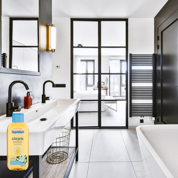 Olejek pod prysznic BAMBINO RODZINA Jaśmin 400ml