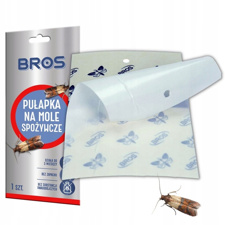 Pułapka na mole spożywcze Bros DUŻY PAKIET