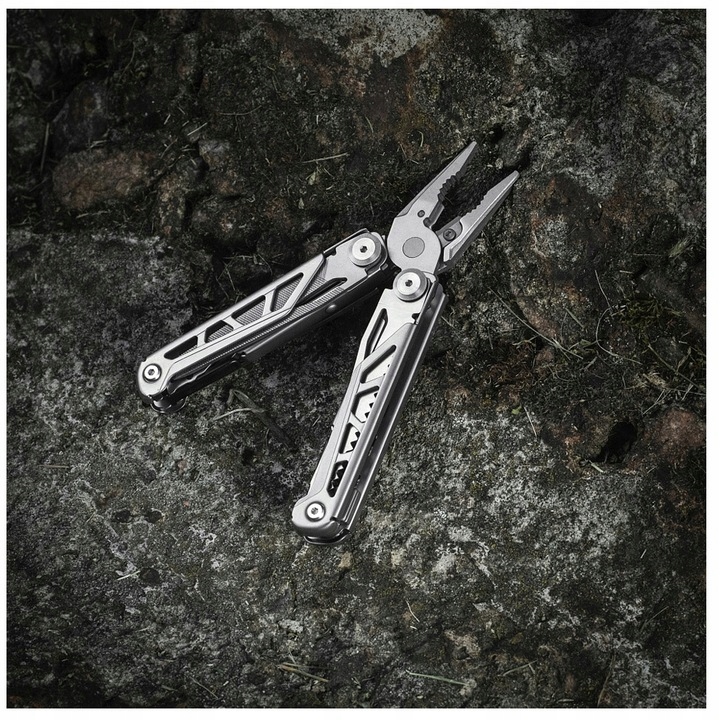 Multitool Narzędzie Wielofunkcyjne survival M-Tac Type 3 Grey z kaburą 14w1