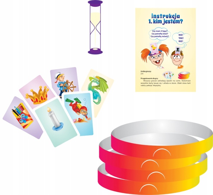 KIM JESTEM? Gra planszowa dla dzieci Kukuryku PL