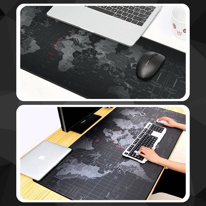 Podkładka pod mysz i klawiaturę mata na biurko DUŻA 100x50cm GAMINGOWA xxl