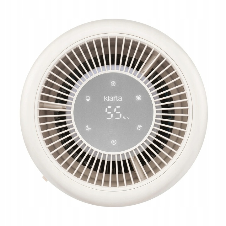 Nawilżacz ewaporacyjny KLARTA Humea Grande WiFi Beige LED 80m² 600