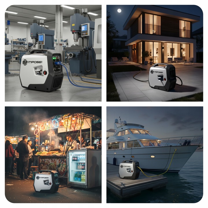 PRĄDOTWÓRCZY Majster Pro Polska, Naj BARDZIEJ CICHY Agregat na allegro