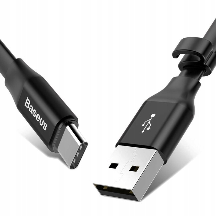 Krótki Płaski Kabel USB-C do Android Auto | 23cm