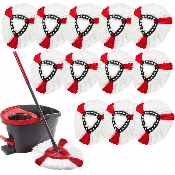 WKŁAD DO MOPA OBROTOWEGO WKŁADY DO MOPÓW TURBO CHŁONNE ZAMIENNIK