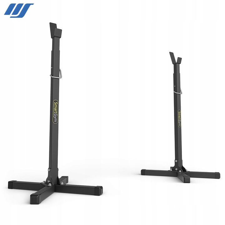 Stojaki pod sztangę regulowane do ćwiczeń siłownia asekuracja SmartGym