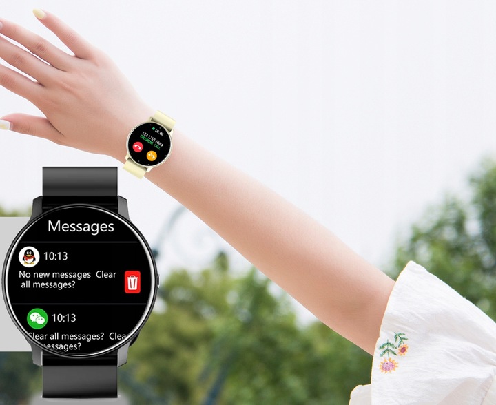 Zegarek SMARTWATCH SMS KROKI PULS POLSKIE MENU