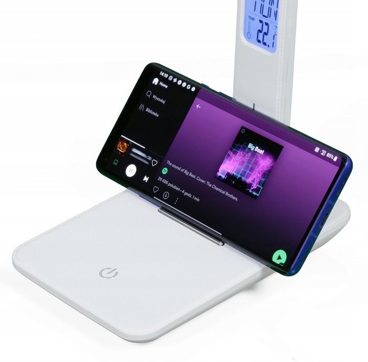 Lampka LED Biurkowa Szkolna 3 BARWY 3 MOCE WYŚWIETLACZ LCD ZEGAR