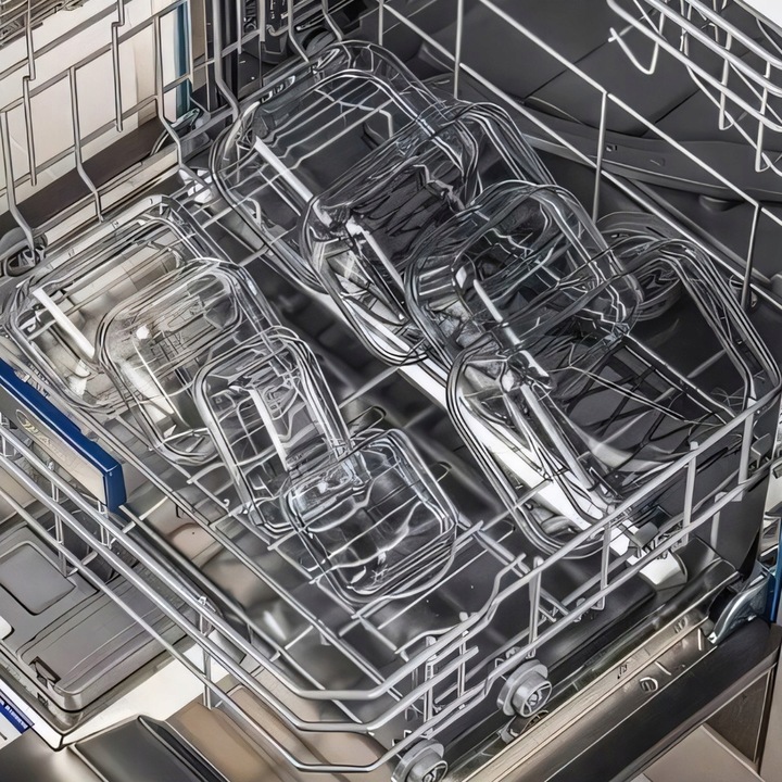 4x LUNCHBOX POJEMNIK SZKLANY NA ŻYWNOŚĆ ŻAROODPORNE POJEMNIKI Z