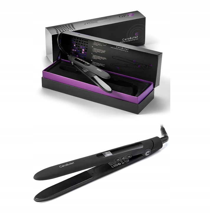 Cera Profesjonalna Prostownica do Włosów Bullet Pro jonizacja