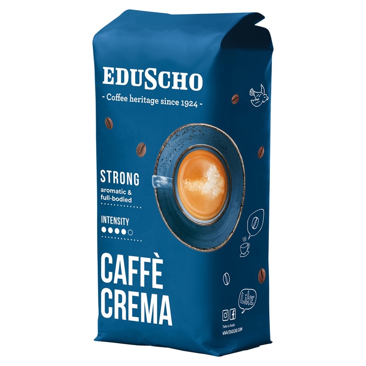 Kawa ziarnista Eduscho Caffe Crema Strong 1kg