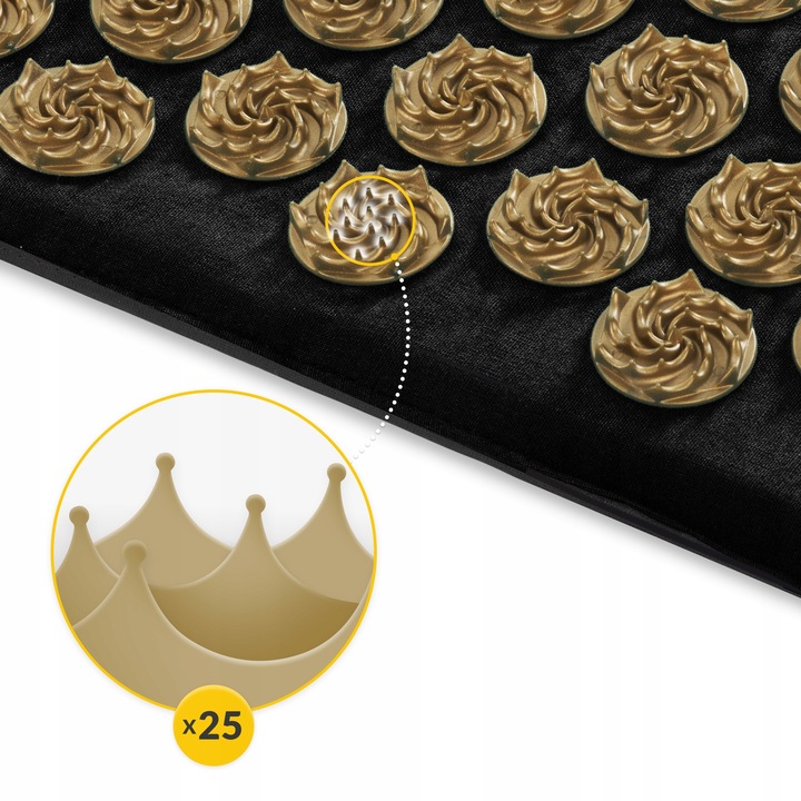 MATA DO AKUPRESURY ECO Z KOLCAMI ZDROWOTNA RELAKS MASAŻ PODUSZKA TORBA