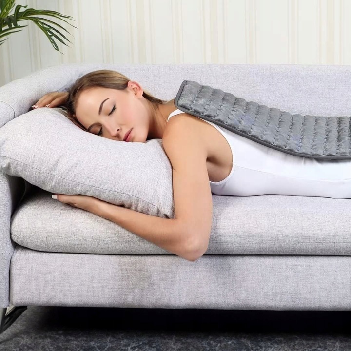 PODUSZKA ELEKTRYCZNA MATA GRZEWCZA ROZGRZEWAJĄCA TERMOFOR NA PLECY 100W