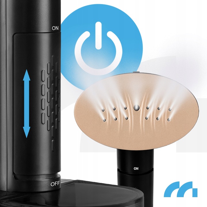 PAROWNICA DO UBRAŃ ŻELAZKO PAROWE STEAMER ZESTAW KLIPS ETUI 2000W