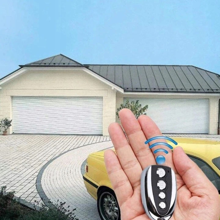 Profesjonalny PILOT SAMOKOPIUJĄCY DO BRAMY ALARMU ROLET 433 mhz