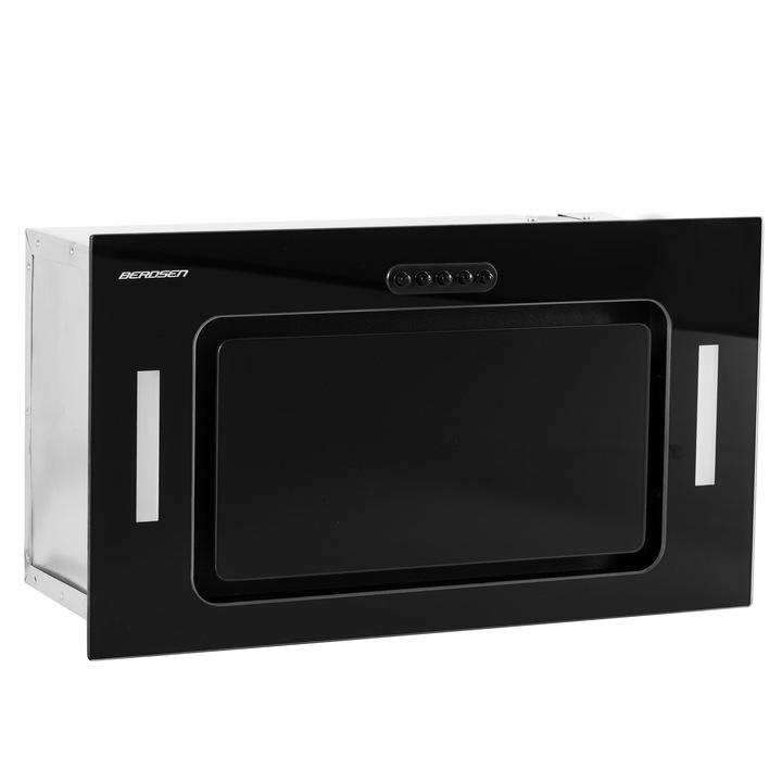 OKAP PODSZAFKOWY KUCHENNY LED CZARNY 52cm BERDSEN