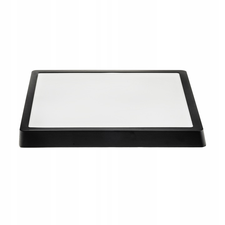 PANEL plafon sufitowy LED NATYNKOWY KWADRAT 24W 2160lm Nie mruga CCD CZARNY