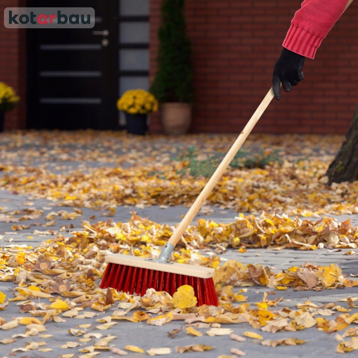 ZAMIATACZ ULICÓWKA MIOTŁA SZCZOTKA ZMIOTKA 30 CM KIJ DO ZAMIATANIA