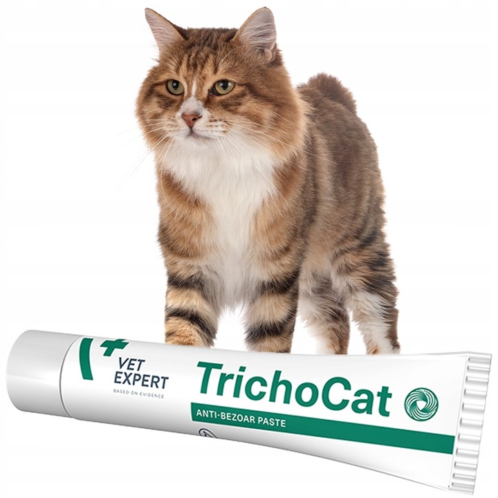 Pasta odkłaczająca dla kotów preparat odkłaczanie Vet Expert Trichocat 50 g