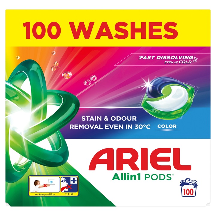 Kapsułki Do Prania ARIEL All-in-1 PODS 100 Prań 100 szt.