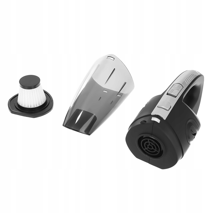Odkurzacz Samochodowy Bezprzewodowy Ręczny Akumulatorowy Mocny