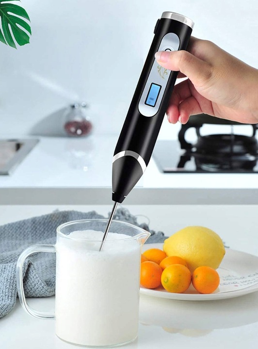 Spieniacz do mleka blurr SPIENIACZ MIKSER DO MLEKA KAWY ELEKTRYCZNY