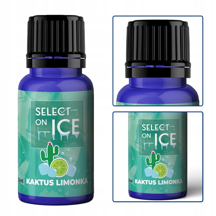 AROMAT SPOŻYWCZY DO CIAST NAPOJÓW SELECT ON ICE - KAKTUS LIMONKA 30 ML