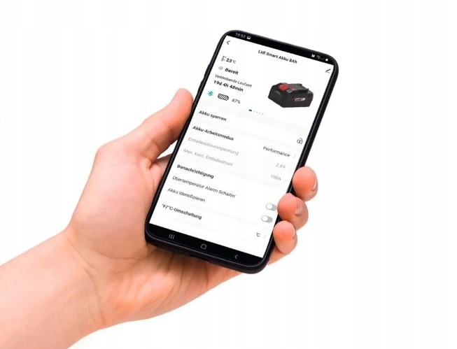 Akumulator Bateria PARKSIDE PERFORMANCE Smart 8Ah 20V PAPS 208 A1