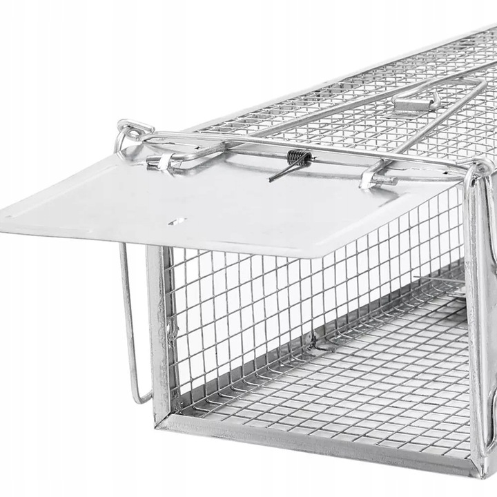 DUŻA ŻYWOŁAPKA NA MYSZY SZCZURY WYDRY ŁASICE KUNY PUŁAPKA ŁAPKA