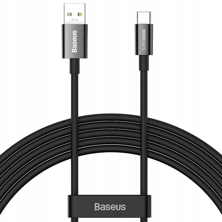 BASEUS MOCNY PRZEWÓD KABEL USB TYPE-C USB-C 65W SUPERVOOC DO OPPO REALME