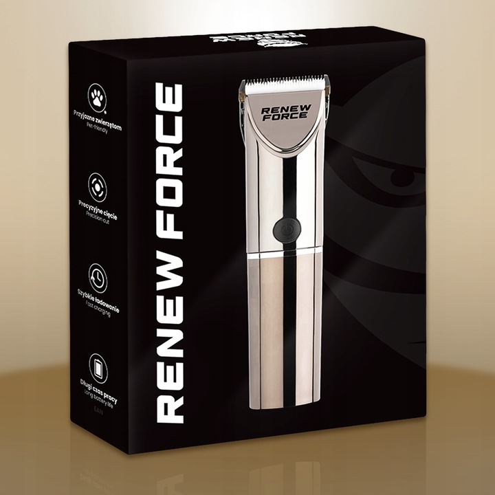 MOCNA Maszynka do strzyżenia PSÓW PSA zwierząt bezprzewodowa CICHA zestaw