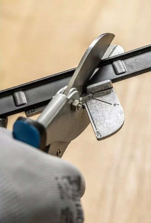 HOGERT NOŻYCE KĄTOWE DO CIĘĆ KĄTOWYCH PROFILI LISTEW Z KĄTOMIERZEM