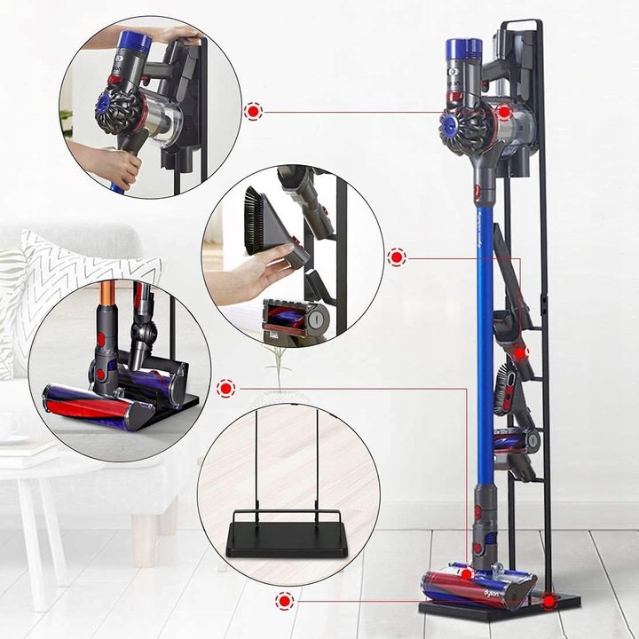 STOJAK DO ODKURZACZ DYSON V7 V8 V10 V11 V12 V15 GEN5 WIESZAK STELAŻ UCHWYT