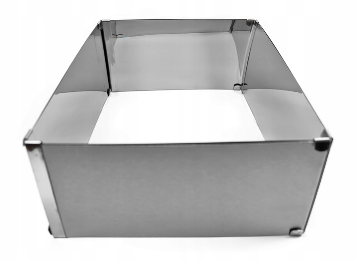 Forma Regulowana Prostokątna Rant Do Tortu 15cm