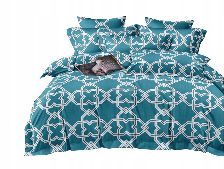 Pościel 160x200 Zestaw 3 Częsci Mikrofibra Komplet Poduszka 2x 70x80