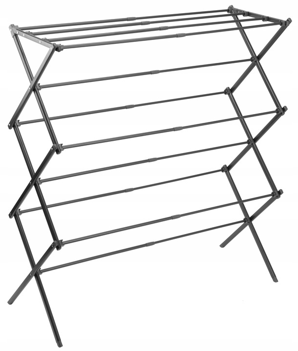 SUSZARKA NA PRANIE BIELIZNĘ UBRANIA STOJĄCA PIONOWA SKŁADANA TELESKOPOWA