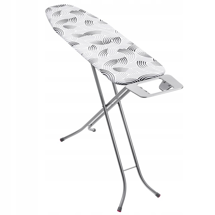 DESKA DO PRASOWANIA 114x34cm SKŁADANA Z UCHWYTEM NA ŻELAZKO LEKKA