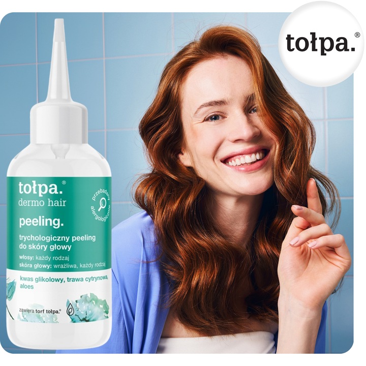 Peeling Trychologiczny do Skóry Głowy Łagodzący Podrażnienia Wydajny 100ml