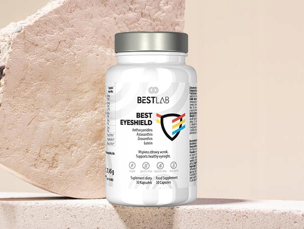 Suplement diety na wzrok Best Lab Best EyeShield 30 kapsułek