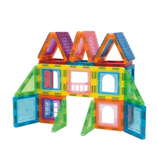 KLOCKI MAGNETYCZNE 3D MAGNETIC EDUKACYJNE DUŻE PANELE KONSTRUKCYJNE