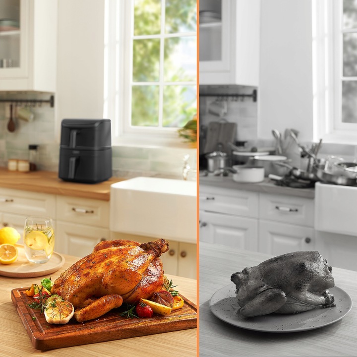 Frytkownica Beztłuszczowa Air Fryer Cosori Turbo Tower 10,8L 2630W