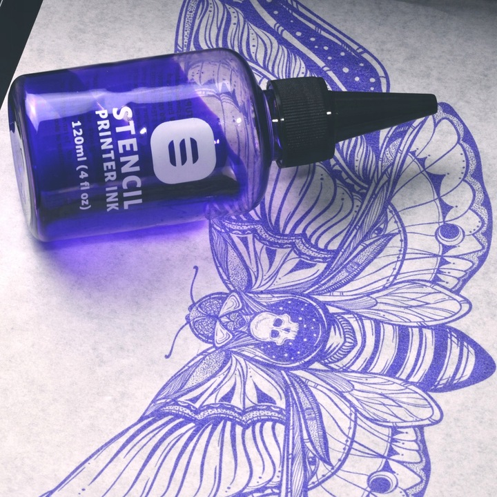 papier transferowy do drukarki Stencil Tattoo Paper A4 100 arkuszy