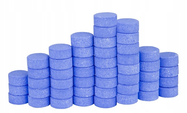 11w1 CHLOR TABLETKI 1kg 20g MULTIFUNKCYJNE DO BASENU JACUZZI SPA BLUE BASEN