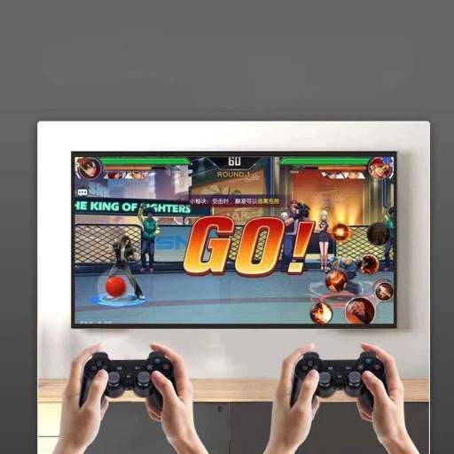 KONSOLA RETRO GRA TELEWIZYJNA BEZPRZEWODOWE 2 PADY 10000 GIER EMULATOR