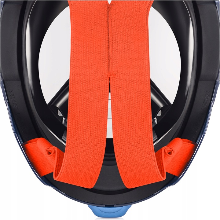 MASKA DO NURKOWANIA SNORKELINGU PEŁNOTWARZOWA NA CAŁĄ TWARZ DO WODY L/XL